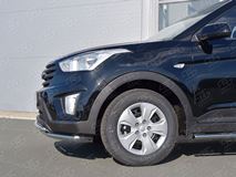Защита переднего бампера D42 секция-D42 дуга для Hyundai Creta 2016-