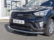 Защита переднего бампера D63 секция для Hyundai Creta 2016-