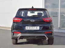 Защита заднего бампера D42 волна под машину для Hyundai Creta 2016-