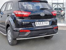 Защита заднего бампера D42 секции для Hyundai Creta 2016-