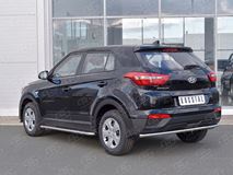 Защита заднего бампера D42 секции для Hyundai Creta 2016-