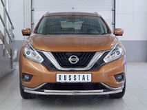 Защита переднего бампера D42 секция-D42 дуга для Nissan Murano 2016