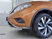 Защита переднего бампера D42 секция-D42 дуга для Nissan Murano 2016