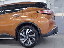  Защита заднего бампера D63 дуга-D42х2 дуги для Nissan Murano 2016