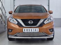  Решетка радиатора (лист нерж.) для Nissan Murano 2016