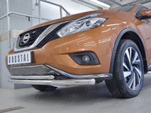  Решетка радиатора (лист нерж.) для Nissan Murano 2016