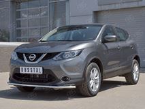  Защита переднего бампера D42 секция для Nissan Qashqai 2015 SPB