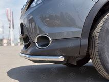  Защита переднего бампера D42 секция для Nissan Qashqai 2015 SPB