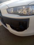абс ПОДИУМ НОМЕРА в стиле ЭВО для Mitsubishi Lancer 10 2007-2010 дорестайлинг