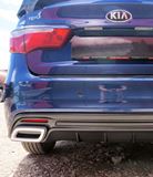 Диффузор заднего бампера для KIA RIO 2011-2014 