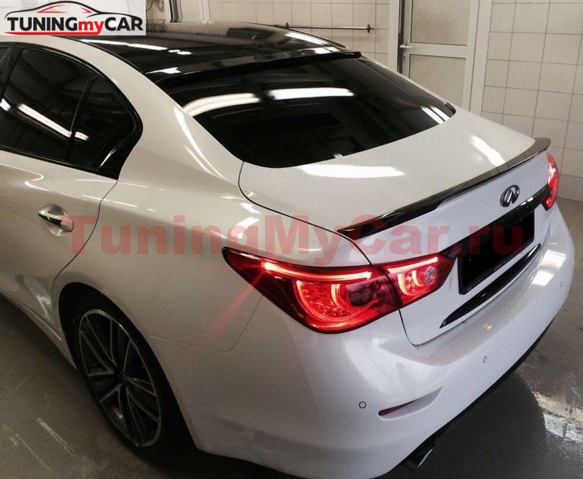 Спойлер на заднее стекло Infiniti Q50