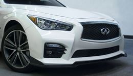 Сплиттер на передний бампер  Infiniti Q50