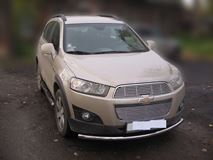 Накладка на решетку бампера d12 Chevrolet Captiva 2011-2013