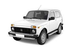 Защита переднего бампера одинарная 63мм (НПС) LADA 4х4 2121 1995-