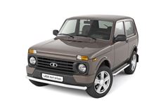 Защита порогов с алюм. площадкой 51мм (НПС) LADA 4х4 2121 1995-/ 4x4 URBAN 2015-