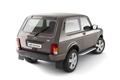 Защита порогов с алюм. площадкой 51мм (НПС) LADA 4х4 2121 1995-/ 4x4 URBAN 2015-