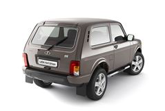 Защита порогов с накладками 63 мм (НПС) LADA 4х4 2121 1995-/ 4x4 URBAN 2015-