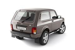 Защита порогов с накладками Ø76мм (НПС) LADA "4х4 2121" 1995-/ "4x4 URBAN" 2015-