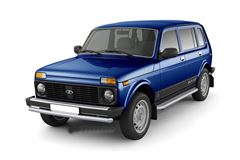 Защита порогов с алюм. площадкой 51мм (ППК) LADA 4х4 2131 1995-
