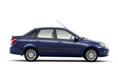 Дефлектор багажника "Смайлик" не краш (ABS) LADA Granta Седан 2011-2018