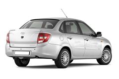 Дефлектор багажника "Смайлик" не краш (ABS) LADA Granta Седан 2011-2018