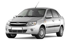 Молдинг дверей (черное тиснение) "Стрела" (ABS) LADA GRANTA Седан 2011-