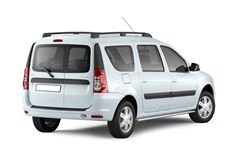 Накладка на задний бампер (чёрное тиснение) (ABS) LADA Largus 2012-