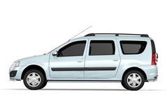 Защита порогов прямая 51мм (НПС) LADA Largus 2012-
