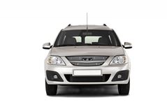 Накладка на решётку радиатора 10 мм (НПС) LADA Largus 2012-