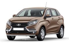 Защита переднего бампера одинарная 51мм (НПС) LADA XRAY 2016-
