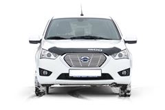 Накладка на решётку радиатора 10 мм (НПС) Datsun mi-DO Хэтчбек 2014-