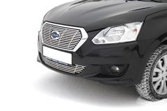 Накладка на решётку радиатора 10 мм (НПС) Datsun on-DO Седан 2014-