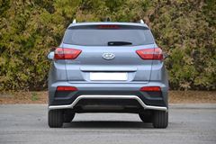 Защита заднего бампера "Волна" 51 мм (НПС) Hyundai Creta 2016-