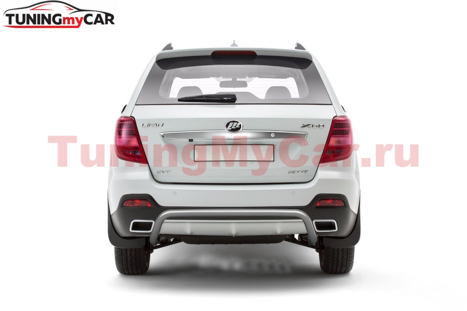 Защита заднего бампера 51 мм (НПС) LIFAN X60 2017