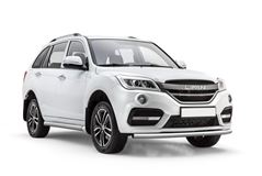 Защита переднего бампера одинарная 63мм (НПС) LIFAN X60 2017