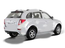 Защита порогов с алюм. площадкой 51 мм (ППК) LIFAN X60 2012-2016