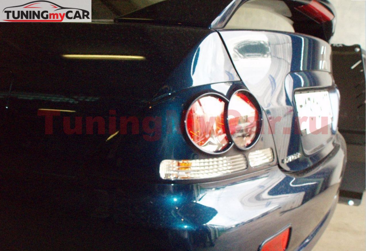 Накладки на задние фонари Mitsubishi Lancer 9