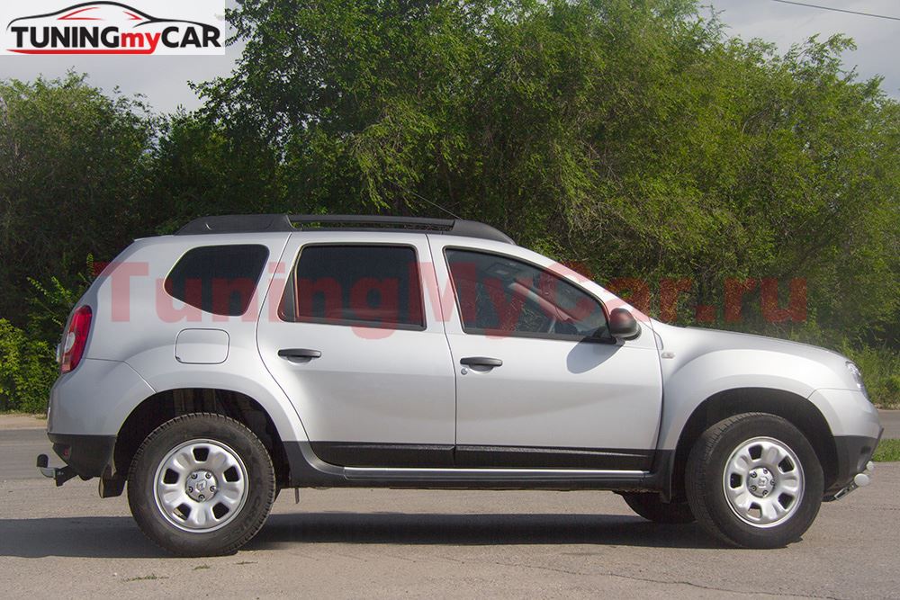 Накладки на двери (молдинги) (ABS) RENAULT DUSTER 2012-