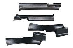 Накладки на ковролин (ABS) (4 шт) RENAULT Duster 2012- /NISSAN Terrano 2014-