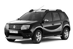 Защита порогов с алюм. площадкой Ø51мм (НПС) RENAULT Duster 2012-2020/ NISSAN Terrano 2014-