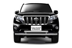 Защита переднего бампера двойная 63/63мм (НПС) TOYOTA LAND CRUISER PRADO 150 2013-