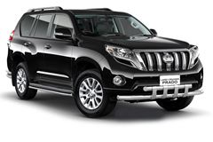 Защита переднего бампера двойная с пластинами 63/63 мм (НПС) TOYOTA LAND CRUISER PRADO 150 2013-