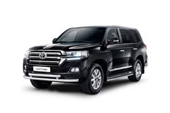 Защита порогов окантовка 51мм (НПС) TOYOTA LAND CRUISER 200 2014-