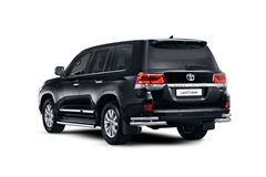 Защита порогов окантовка 51мм (НПС) TOYOTA LAND CRUISER 200 2014-