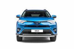Защита переднего бампера одинарная 63 мм (НПС) TOYOTA RAV4 2013-2018