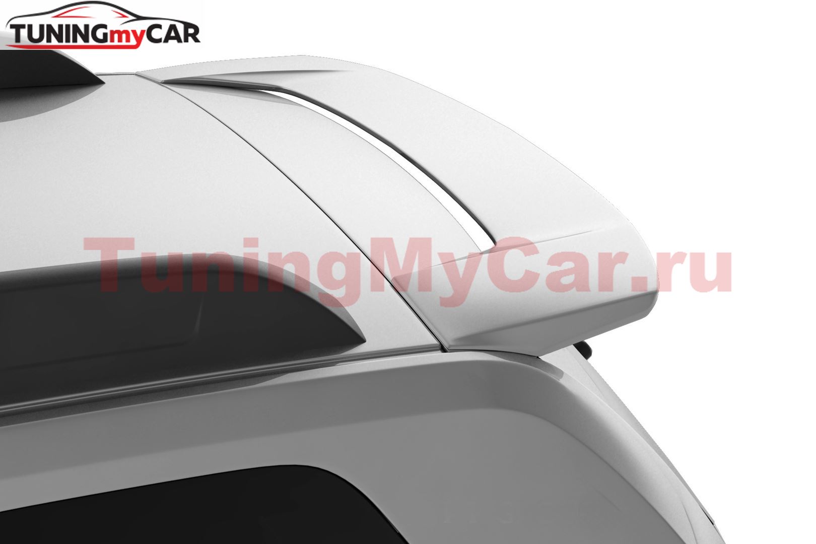 Спойлер "СПОРТ" (ABS) НЕ КРАШЕНЫЙ RENAULT Duster 2012-/ NISSAN Terrano 2014-