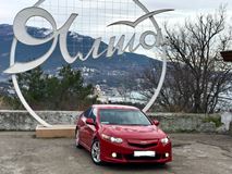 Накладка на передний бампер Type S для Honda Accord 8 (до 2011 г.в.)