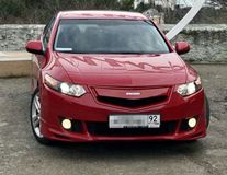 Реснички (накладкина фары) короткие для Honda Accord 8