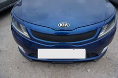 Накладка на решетку радиатора Kia Rio 2011-2014