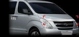 Дефлектор капота хромированный Hyundai Starex  H1 2007-